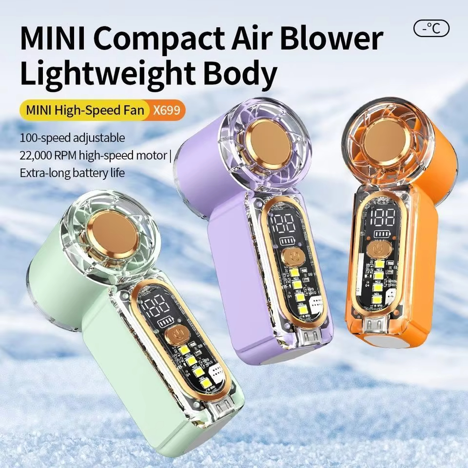 Mini Fan USB Rechargeable Stro - Usb Fan Silent บทวิจารณ์และราคา