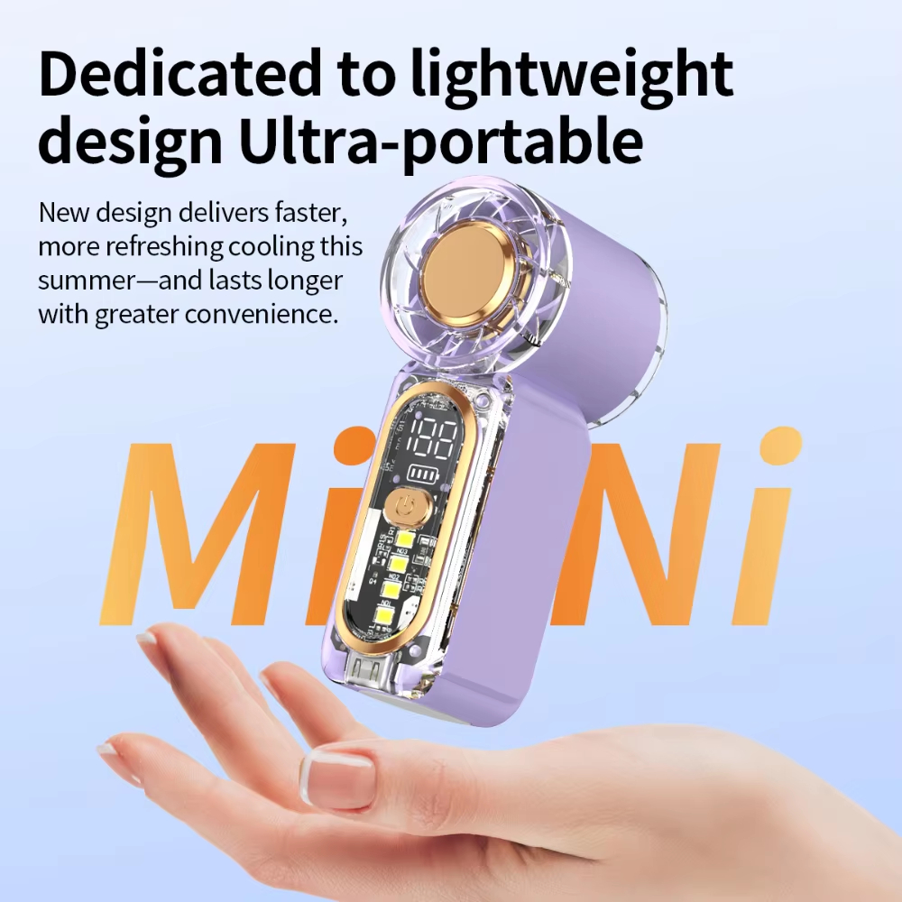 Mini Fan USB Rechargeable Stro - Usb Fan Silent บทวิจารณ์และราคา