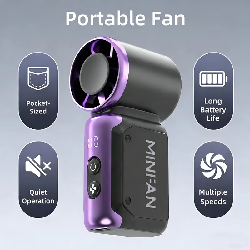 Mini Handheld Fan Portable Sil - Usb Fan Silent บทวิจารณ์และราคา