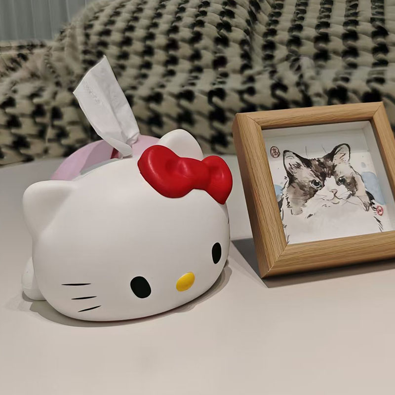 Cute Hello Kitty Tissue Box Ca - Tech Home Accessories บทวิจารณ์และราคา
