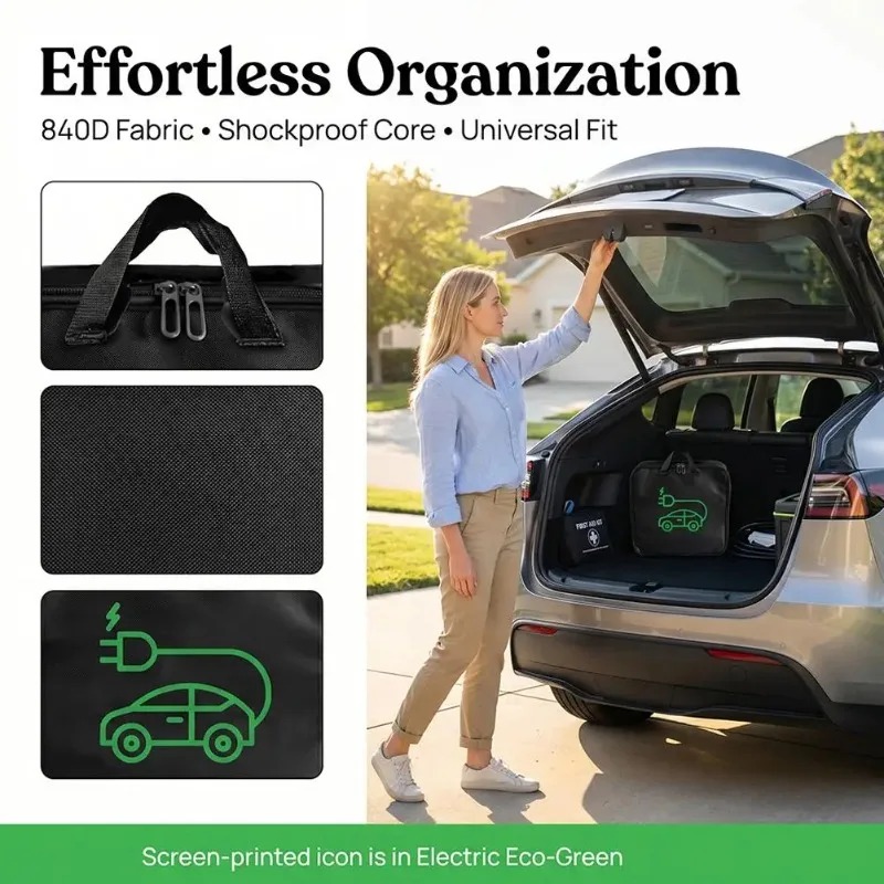Storage Bag Electric Car Charg - Cable Organizer Bag บทวิจารณ์และราคา