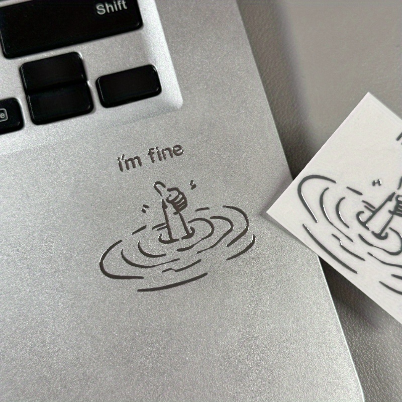 3Pcs, 3D Personality Stickers, - Tech Accessories Designer บทวิจารณ์และราคา
