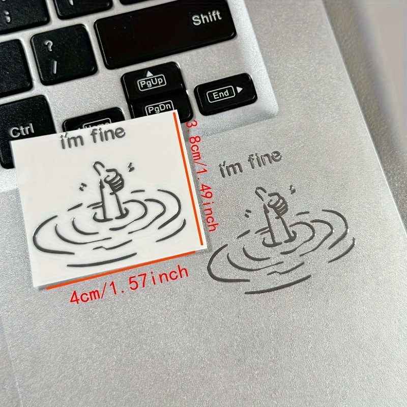 3Pcs, 3D Personality Stickers, - Tech Accessories Designer บทวิจารณ์และราคา