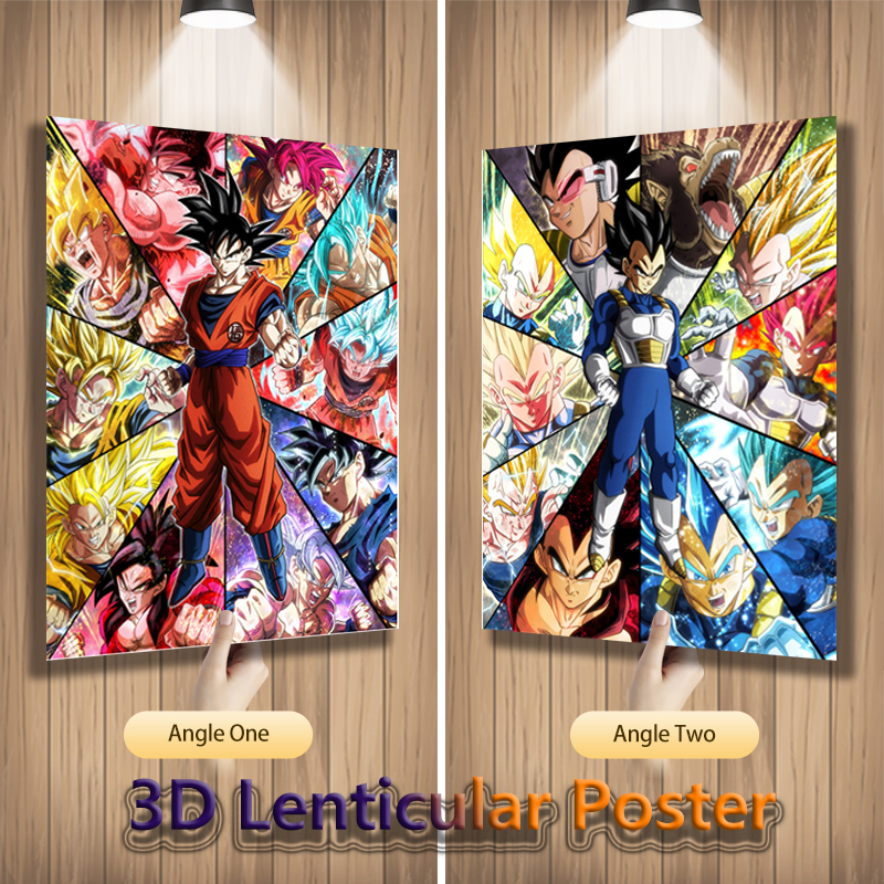 Anime 3D Lenticular Posters Fl - Tech Home Accessories บทวิจารณ์และราคา