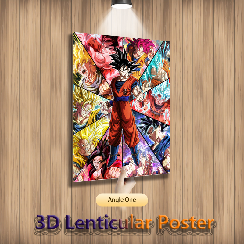Anime 3D Lenticular Posters Fl - Tech Home Accessories บทวิจารณ์และราคา
