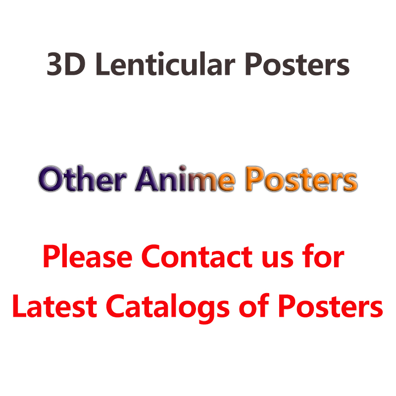 Anime 3D Lenticular Posters Fl - Tech Home Accessories บทวิจารณ์และราคา