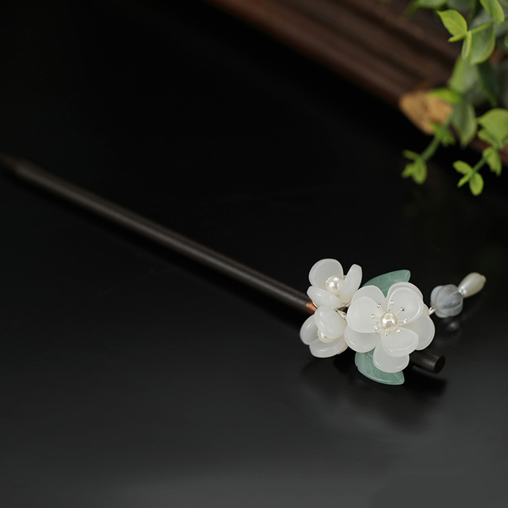 Retro Flower Hairpin With Pear - Tech Hair Accessories บทวิจารณ์และราคา