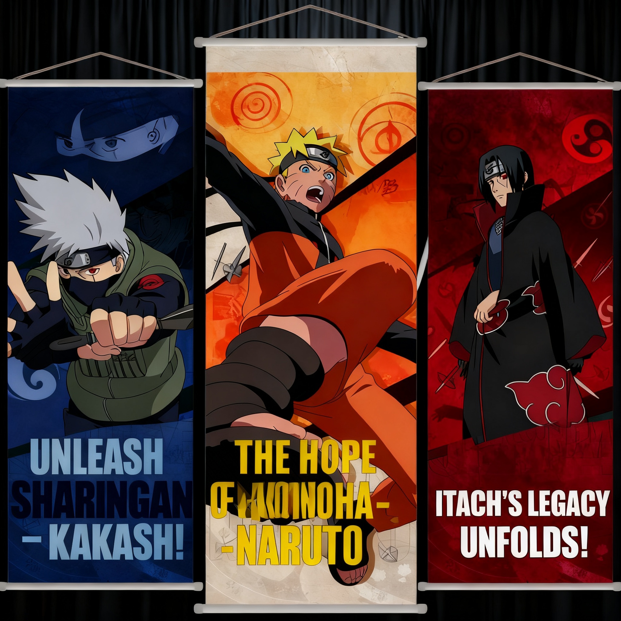 Naruto Anime Uzumaki Long Scro - Tech Home Accessories บทวิจารณ์และราคา